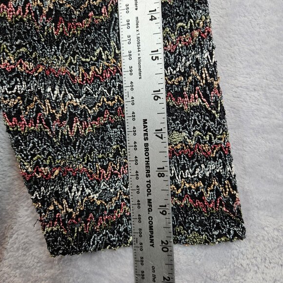 NWT JM Collection Tunic Blouse Womens XL multicolor knit overlay career modest - Picture 8 of 11